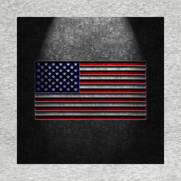 American Flag Stone Texture Repost by learningcurveca